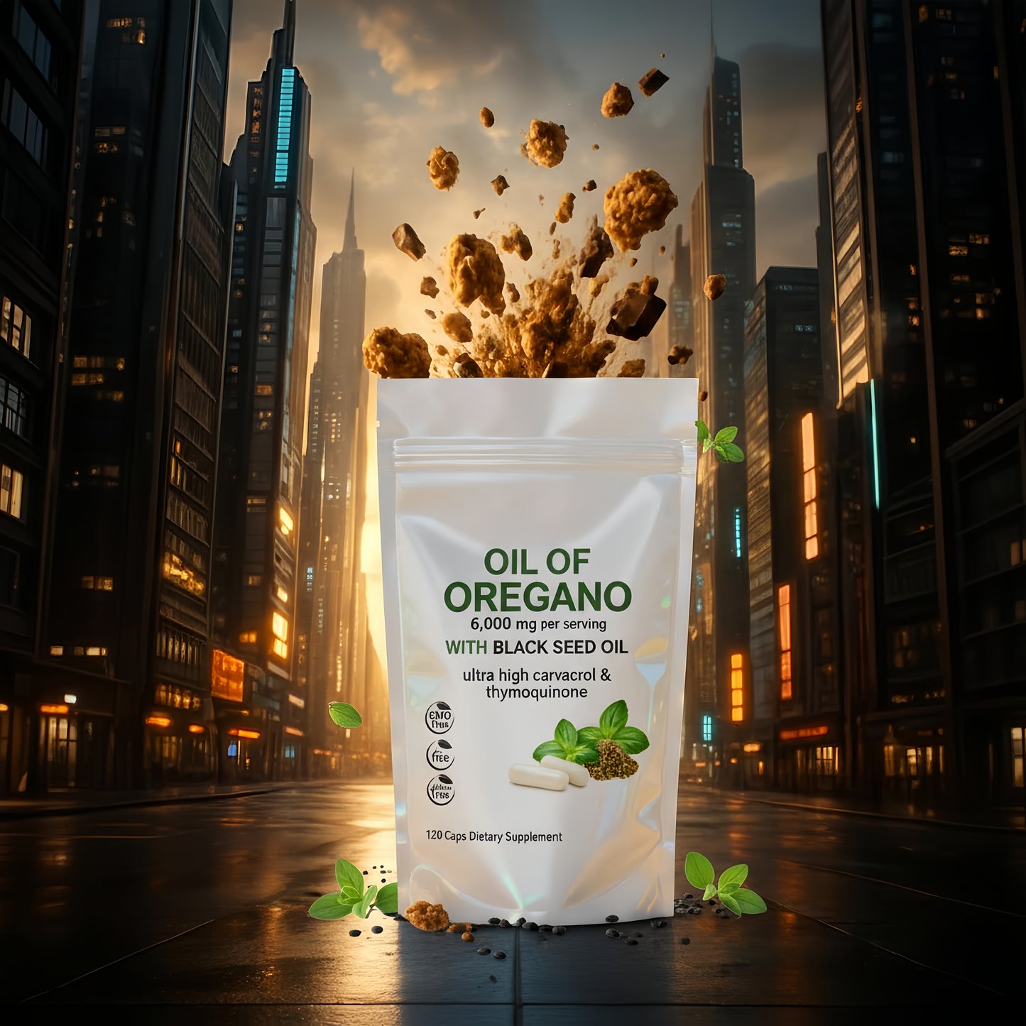 Aceite de oregano 120 Caps