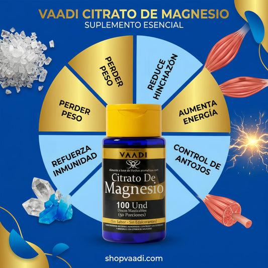 CITRATO MAGNESIO MASTICABLE